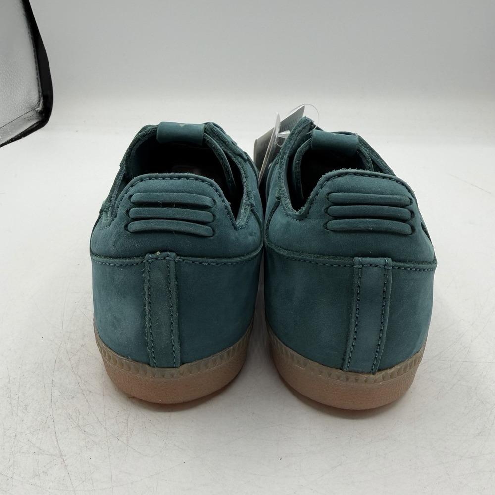 Adidas Samba Shoes Womens Size 10 Green Vapour Leather Casual Sneakers BY2832 - Picture 8 of 15